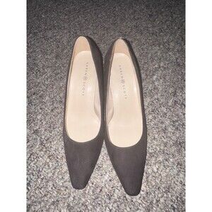 Karen Scott Clancy Women’s 8M Brown Pointed Toe Kitten Heel Pumps